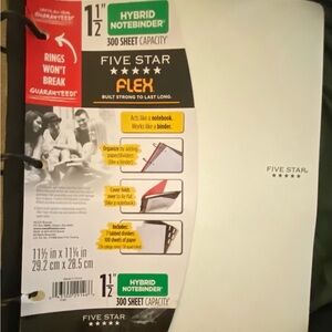 Five Star Flex Hybrid Notebinder.